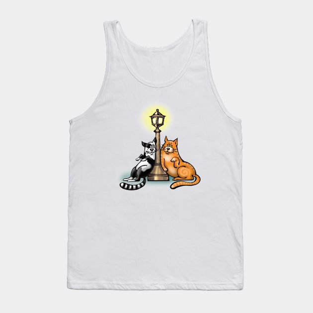 Sweet Cat Lovers Best Gift Idea Tank Top by ROSHARTWORK